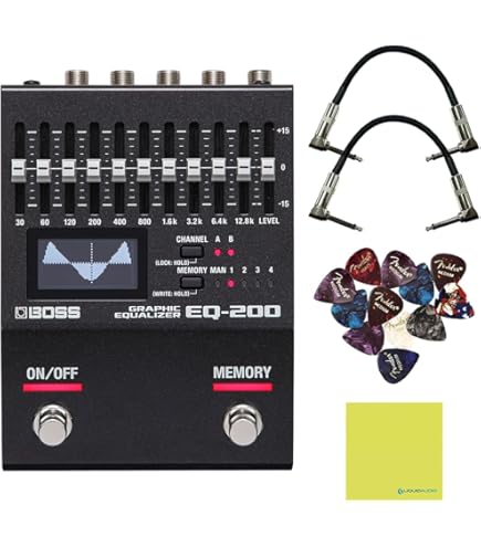 BOSS ( ボス ) / EQ-200　GRAPHIC EQUALIZER Amazon.com: BOSS EQ-200 Graphic Equalizer (EQ-200)